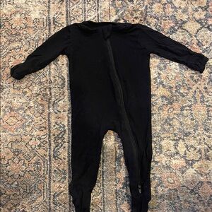 Kyte Baby Zippered Footies in Black